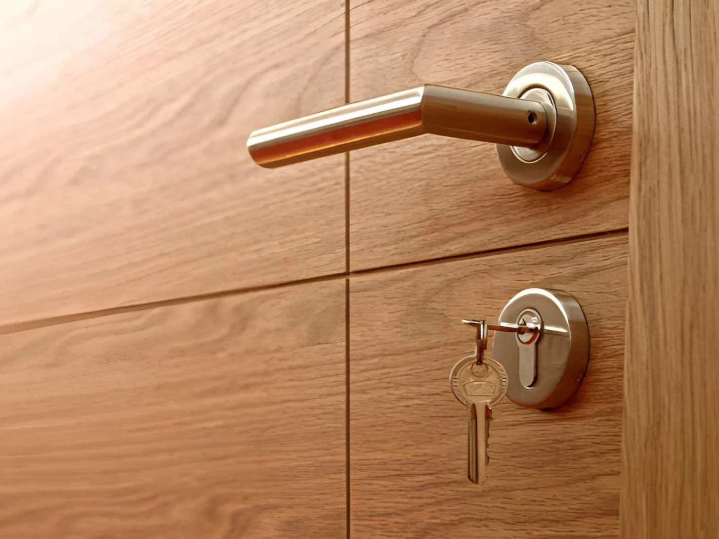 Key in the lock